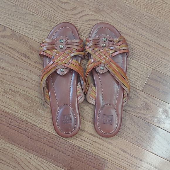 Frye Shoes - FINAL! 🚨Frye leather flat sandals womens 8 1/2 B
